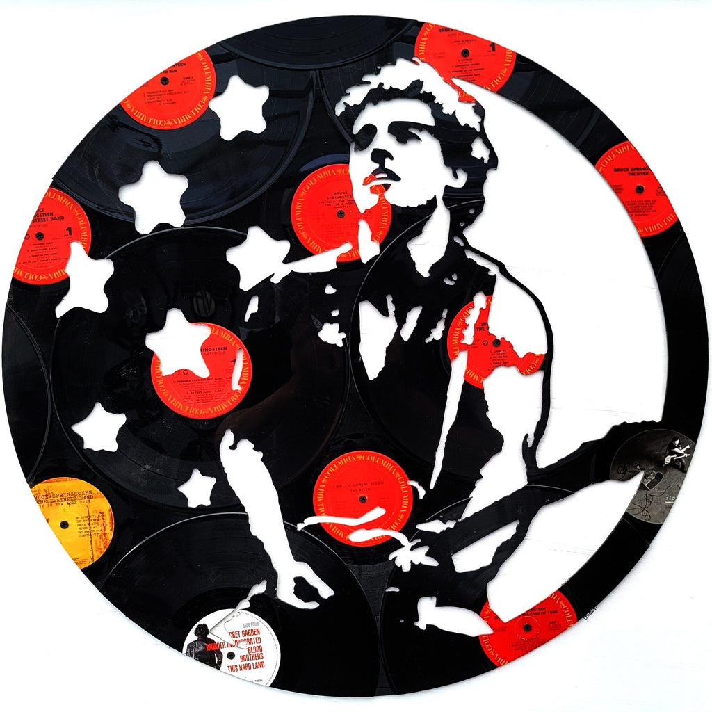 Born To Run Deadwax Art