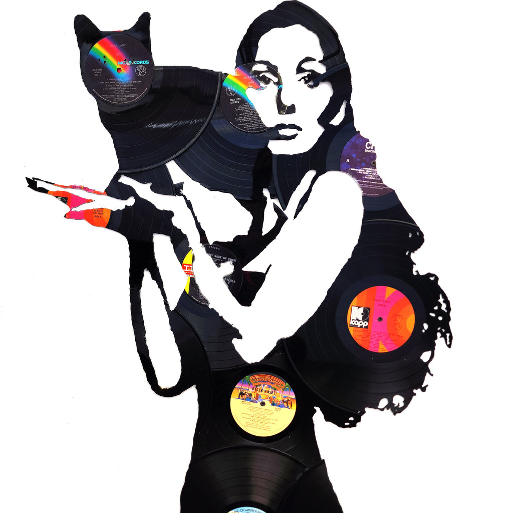 Dark Lady Deadwax Art
