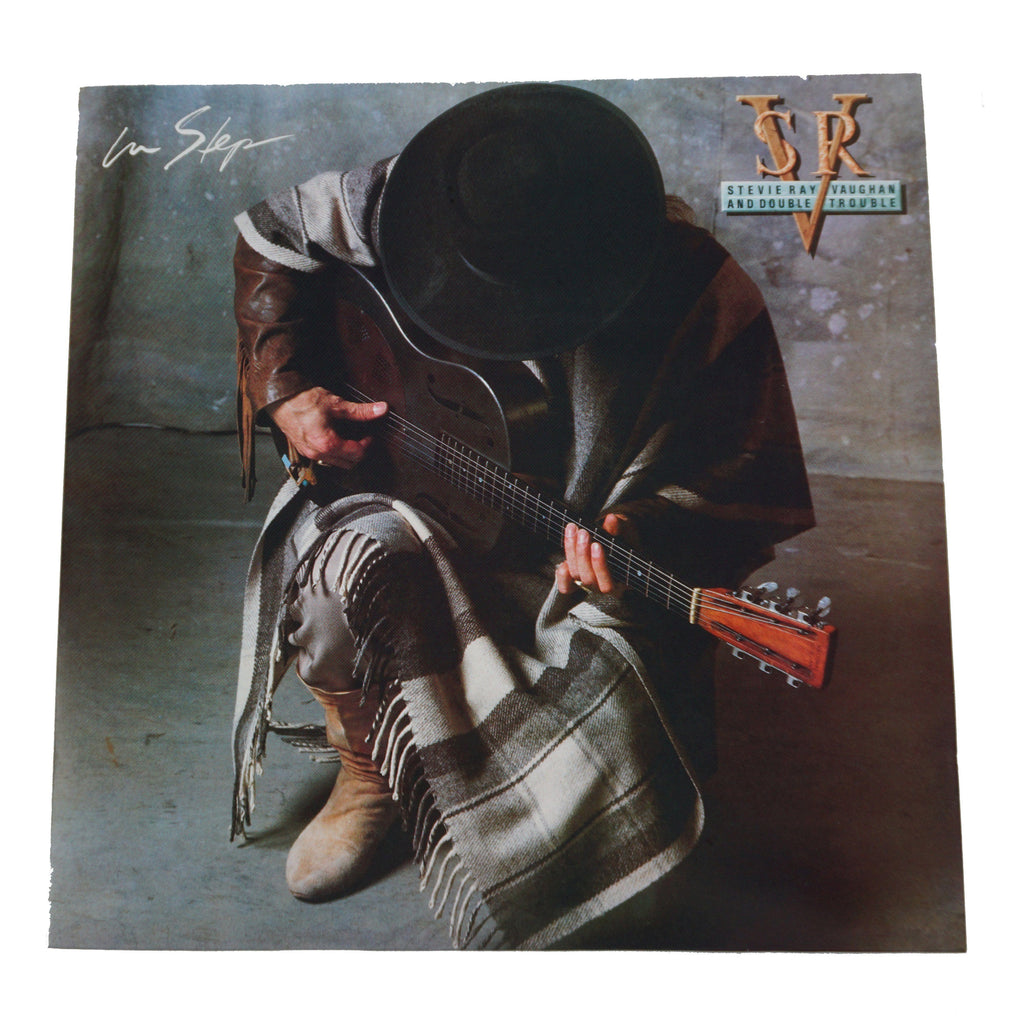 Stevie Ray Vaughan Vinyl Record Art - Deadwax Art