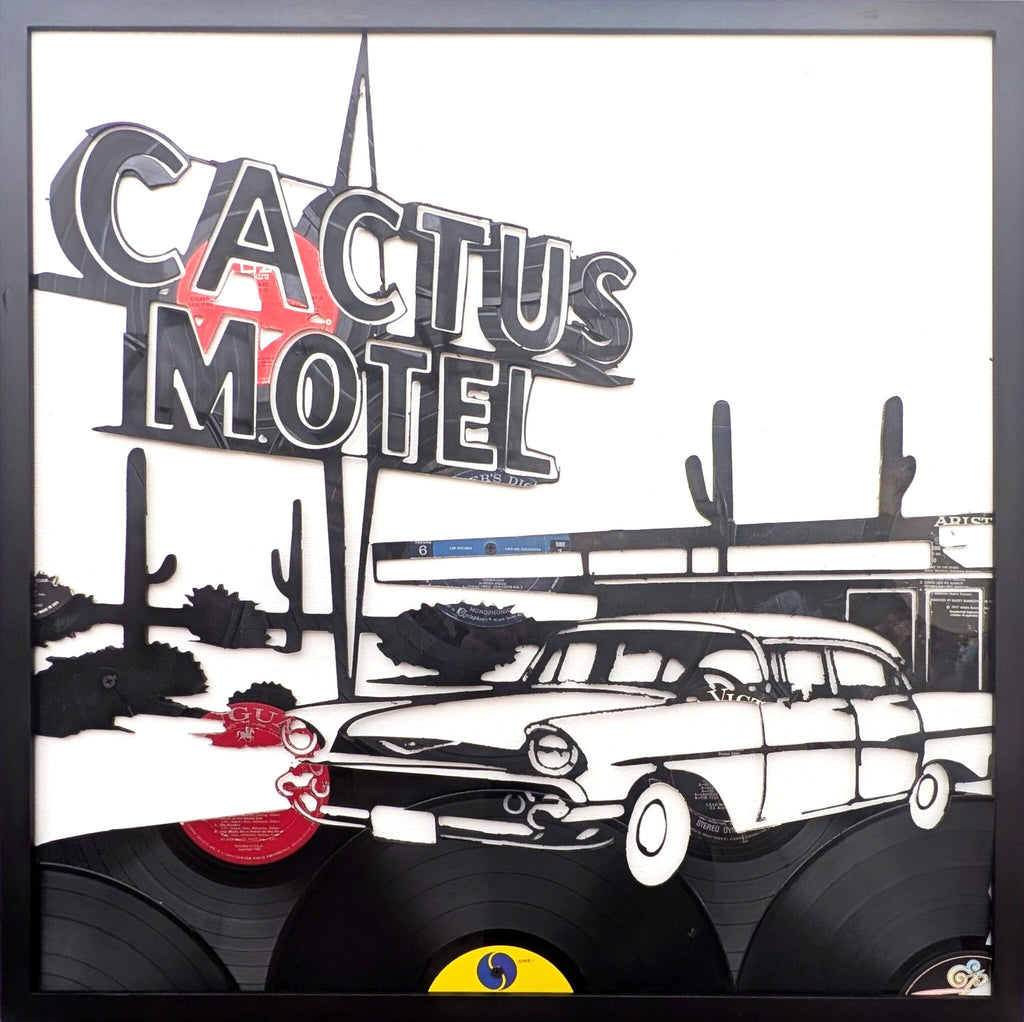A Prickly Welcome Vinyl Record Art Deadwax Art 