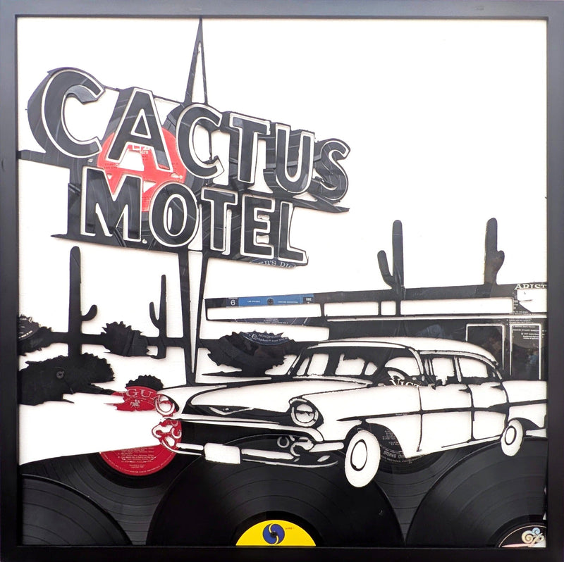 A Prickly Welcome Vinyl Record Art Deadwax Art 