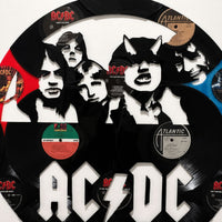 AC/DC Wall Art Deadwax Art 