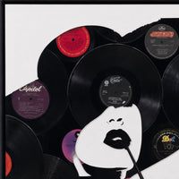 Champagne Trouble Wall Art Deadwax Art 