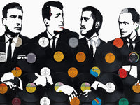 Rat Pack Wall Art Deadwax Art 