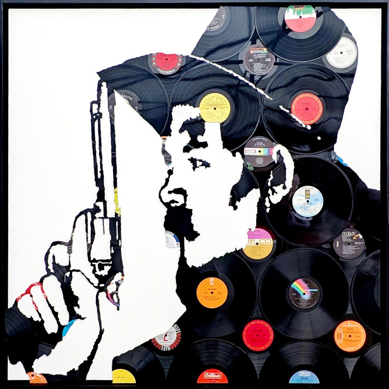 The Gunslinger Vinyl Record Art Deadwax Art 
