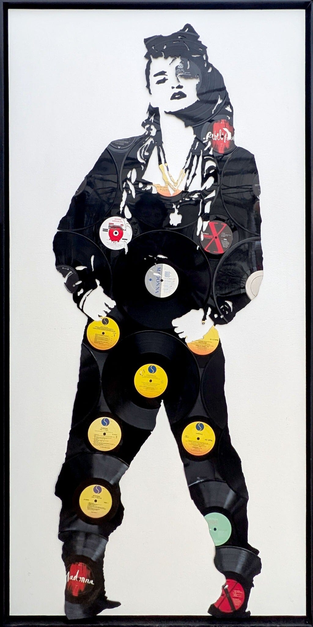Vogue Mixed Media Art Deadwax Art 