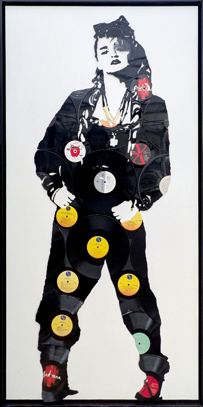 Vogue Mixed Media Art Deadwax Art 