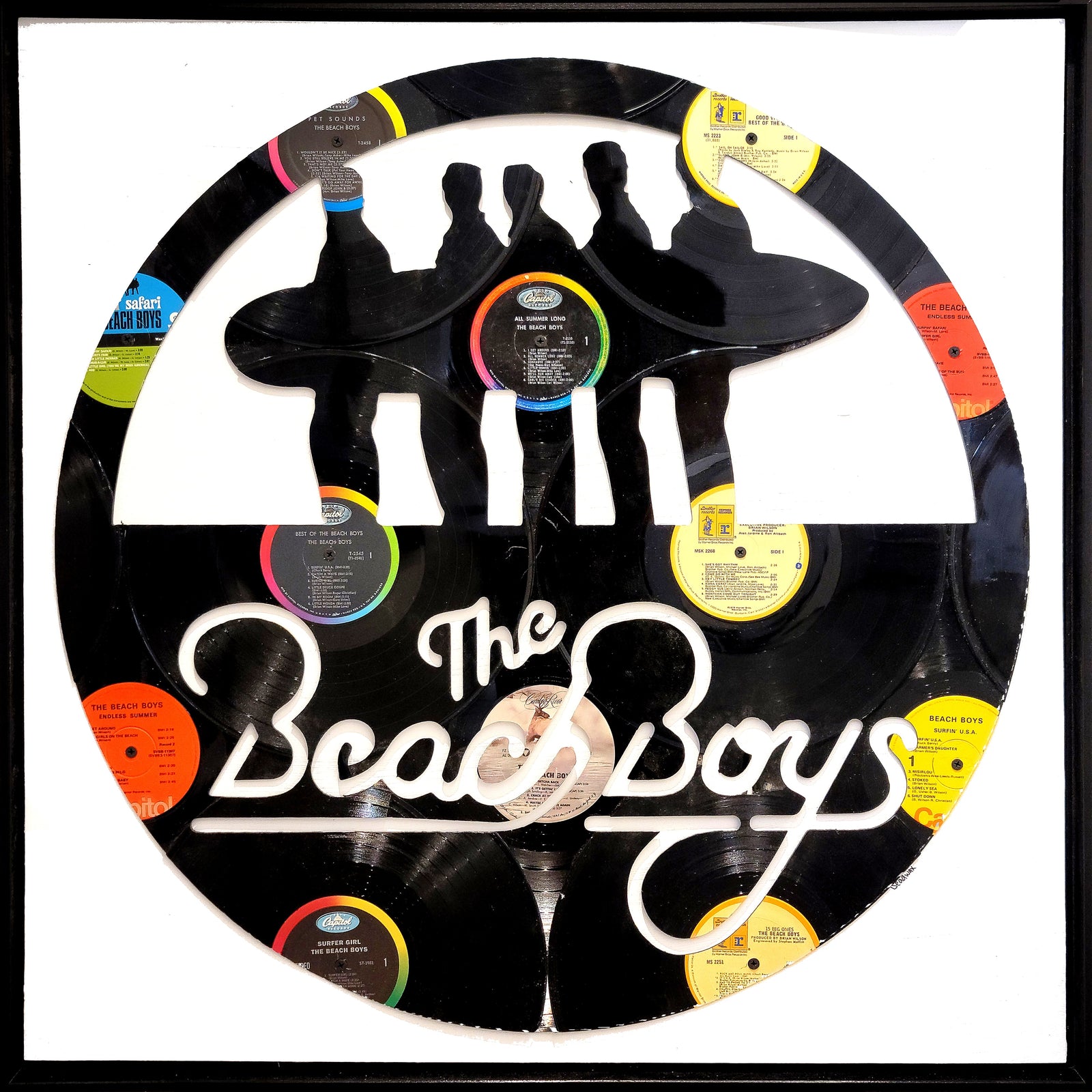 All Summer Long Deadwax Art 