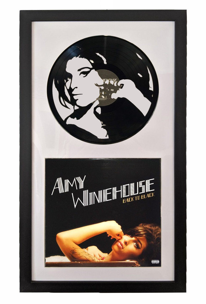 Amy Winehouse Vinyl Record Art - Deadwax Art