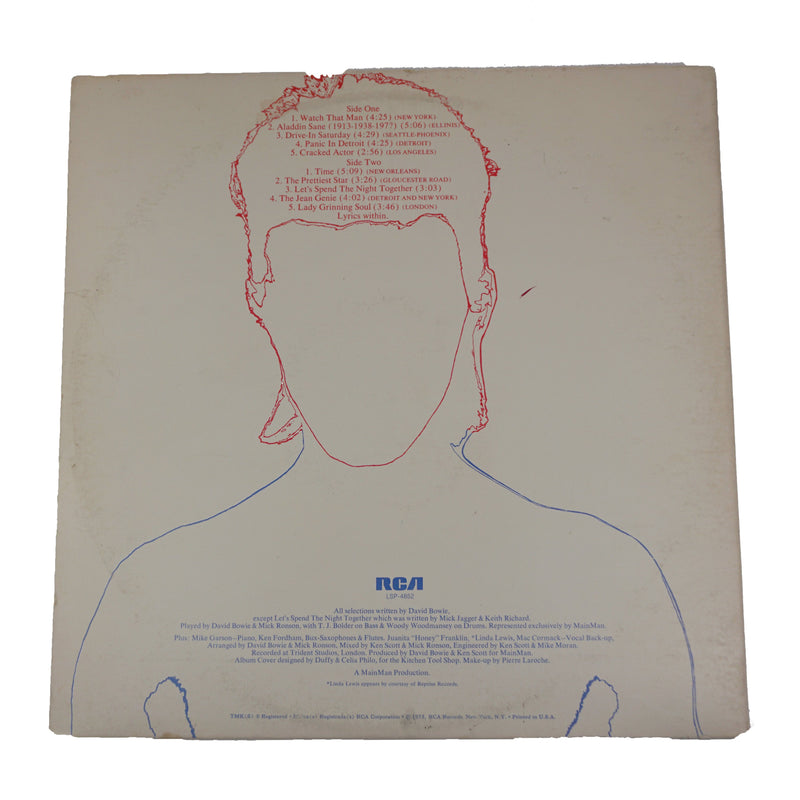 David Bowie Vinyl Record Art - Deadwax Art