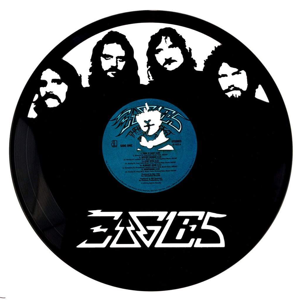 Eagles Vinyl Record Art - Deadwax Art