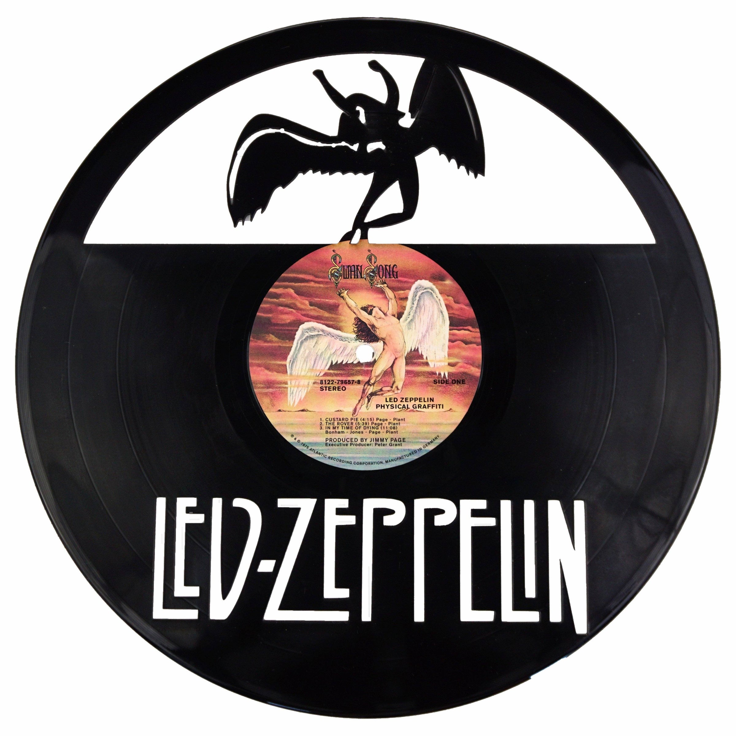 Led Album Screen Led Zeppelin Angel Album Cover
