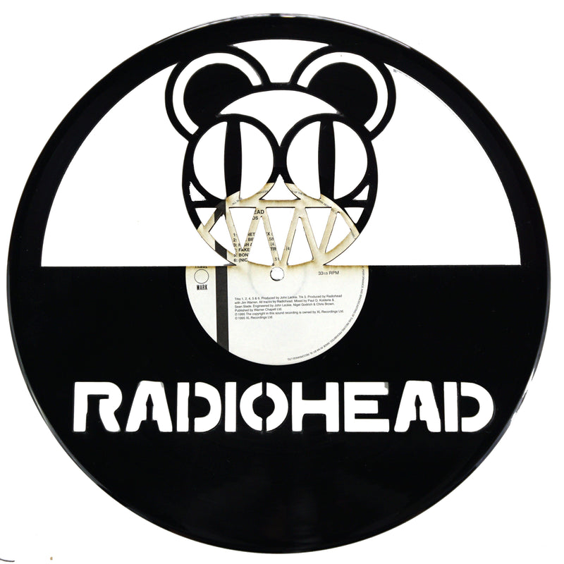 Radiohead Vinyl Record Art - Deadwax Art