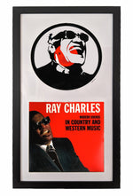 Ray Charles Vinyl Record Art - Deadwax Art