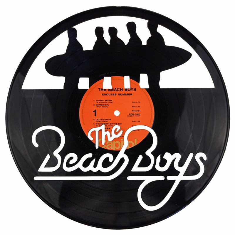The Beach Boys Vinyl Record Art - Deadwax Art