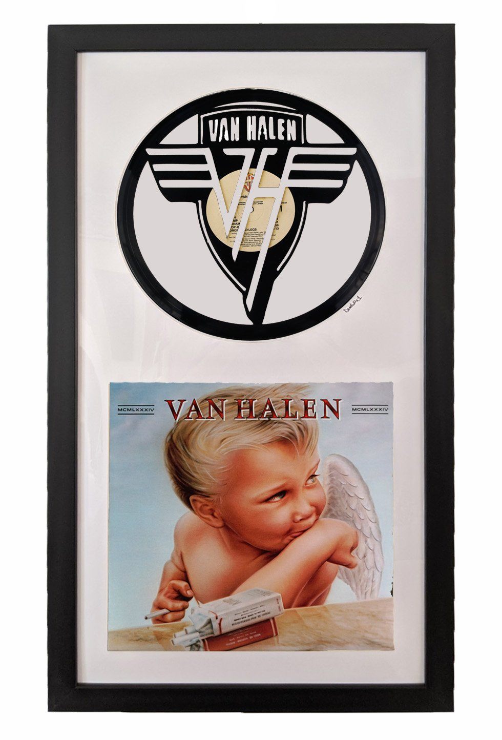 Van Halen Vinyl Record Art Deadwax